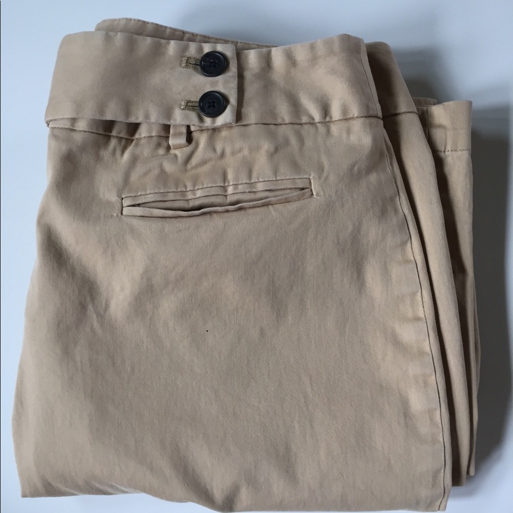 Ann Taylor Loft Size Four Julie Khaki Pants
